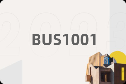 BUS1001