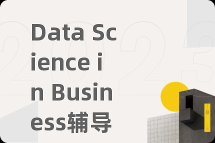 Data Science in Business辅导