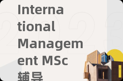 International Management MSc辅导