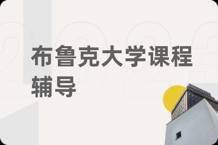 布鲁克大学课程辅导