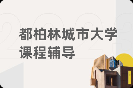 都柏林城市大学课程辅导