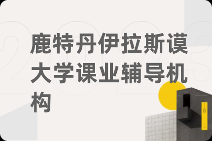 鹿特丹伊拉斯谟大学课业辅导机构