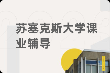 苏塞克斯大学课业辅导