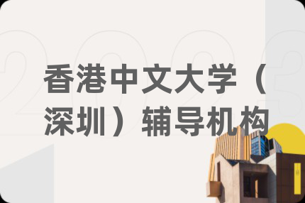 香港中文大学（深圳）辅导机构