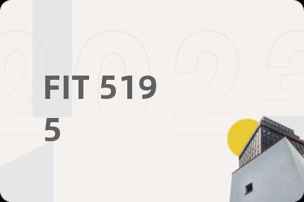 FIT 5195
