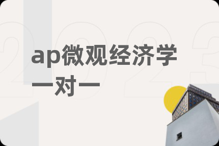 ap微观经济学一对一