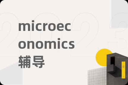 microeconomics辅导