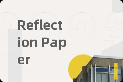 Reflection Paper