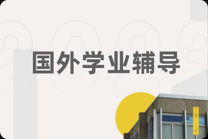 国外学业辅导