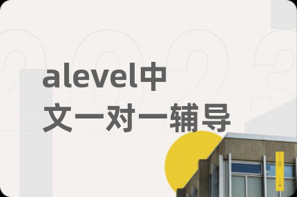alevel中文一对一辅导