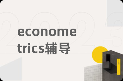 econometrics辅导