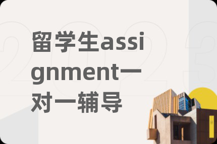 留学生assignment一对一辅导