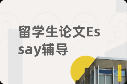 留学生论文Essay辅导