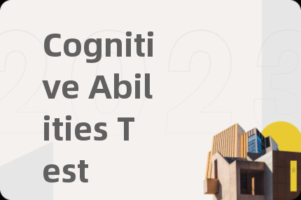 Cognitive Abilities Test
