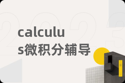 calculus微积分辅导