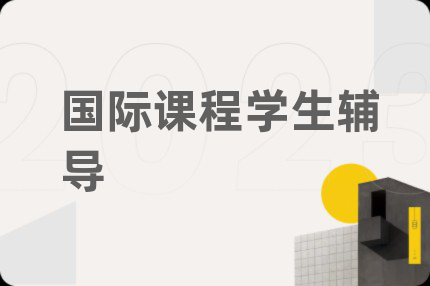 国际课程学生辅导