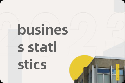business statistics