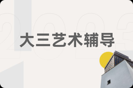 大三艺术辅导