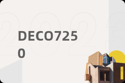 DECO7250