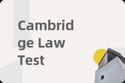 Cambridge Law Test
