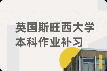 英国斯旺西大学本科作业补习