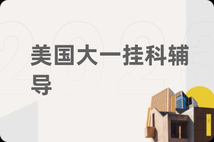 美国大一挂科辅导