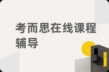 考而思在线课程辅导