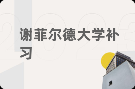 谢菲尔德大学补习