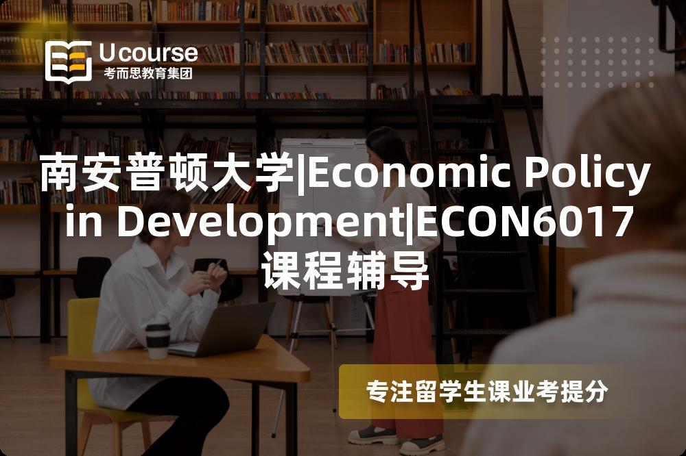 南安普顿大学|Economic Policy in Development|ECON6017课程辅导