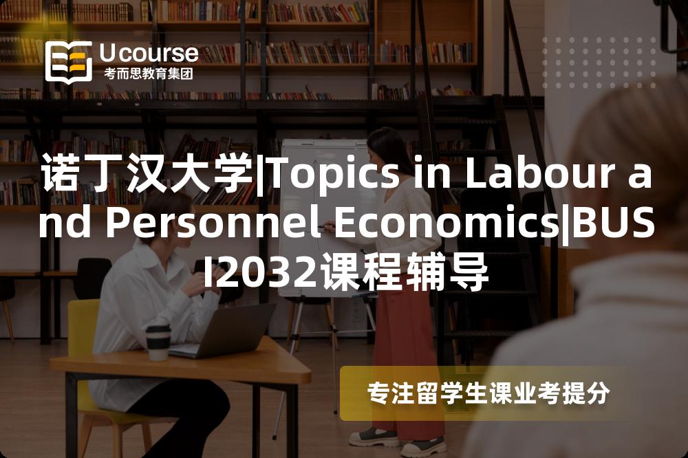 诺丁汉大学|Topics in Labour and Personnel Economics|BUSI2032课程辅导