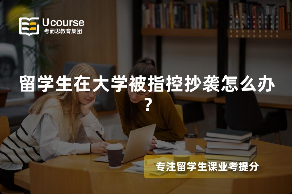 留学生在大学被指控抄袭怎么办？