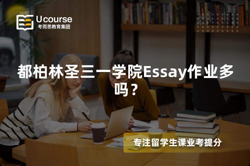 都柏林圣三一学院Essay作业多吗？