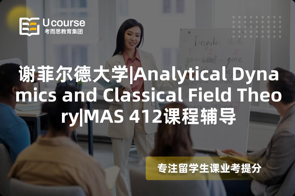 谢菲尔德大学|Analytical Dynamics and Classical Field Theory|MAS 412课程辅导