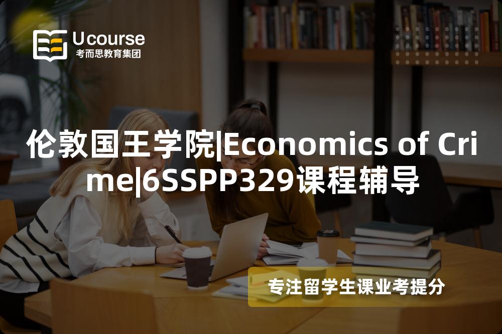 伦敦国王学院|Economics of Crime|6SSPP329课程辅导