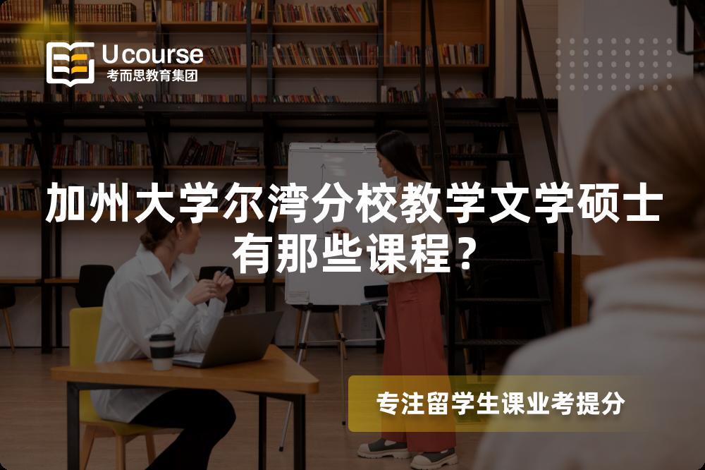 加州大学尔湾分校教学文学硕士有那些课程？