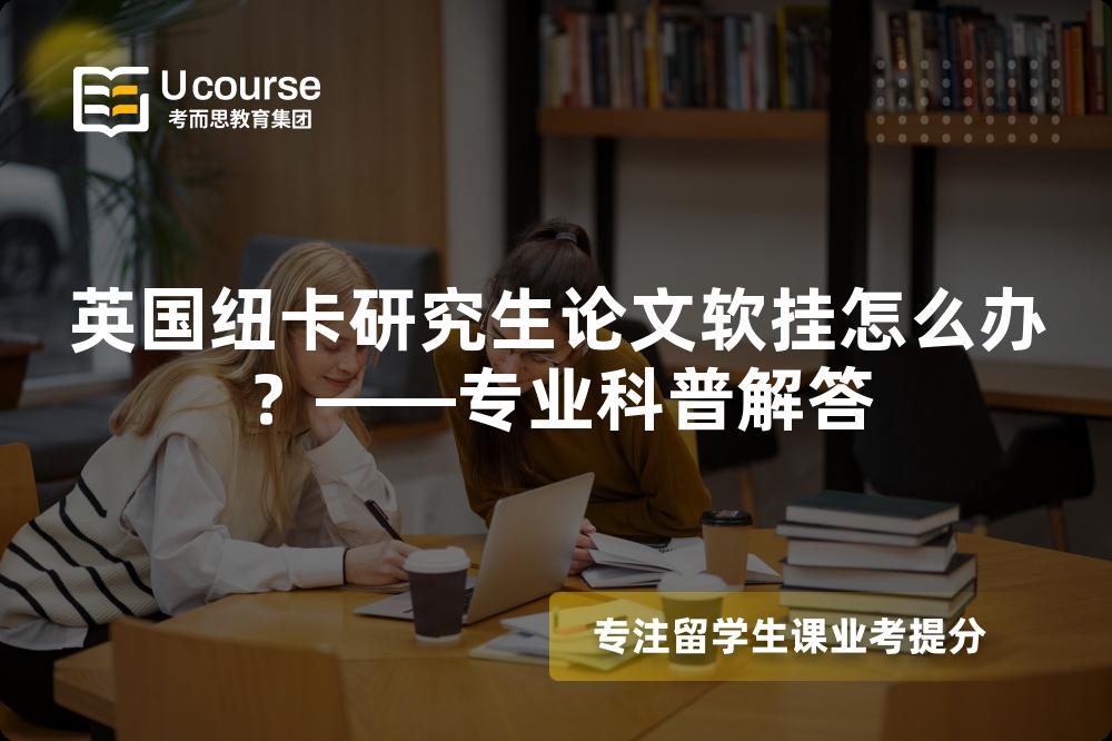 英国纽卡研究生论文软挂怎么办？——专业科普解答
