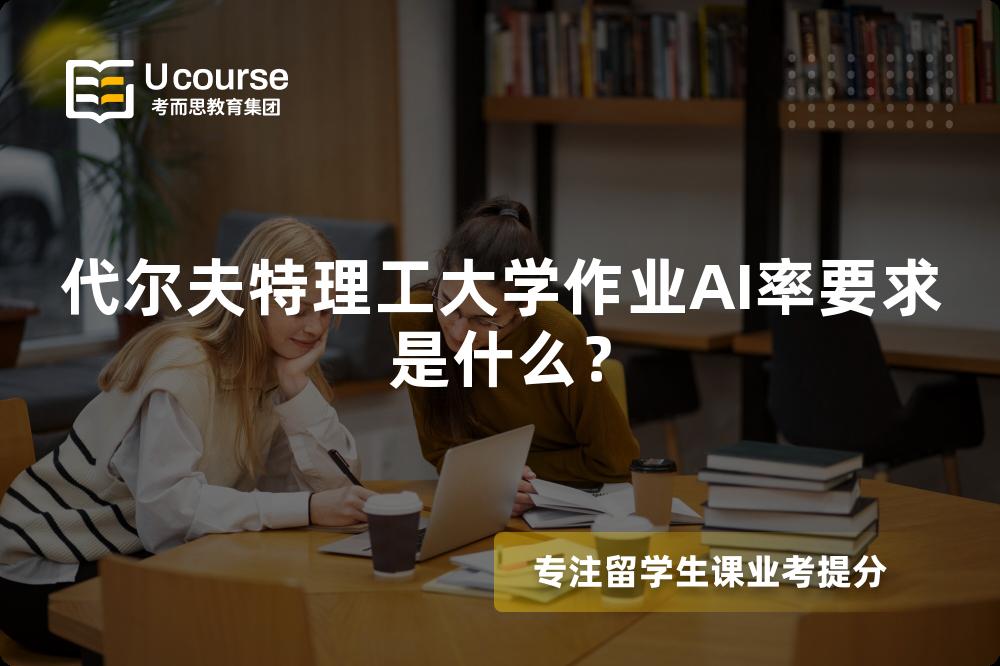 代尔夫特理工大学作业AI率要求是什么？