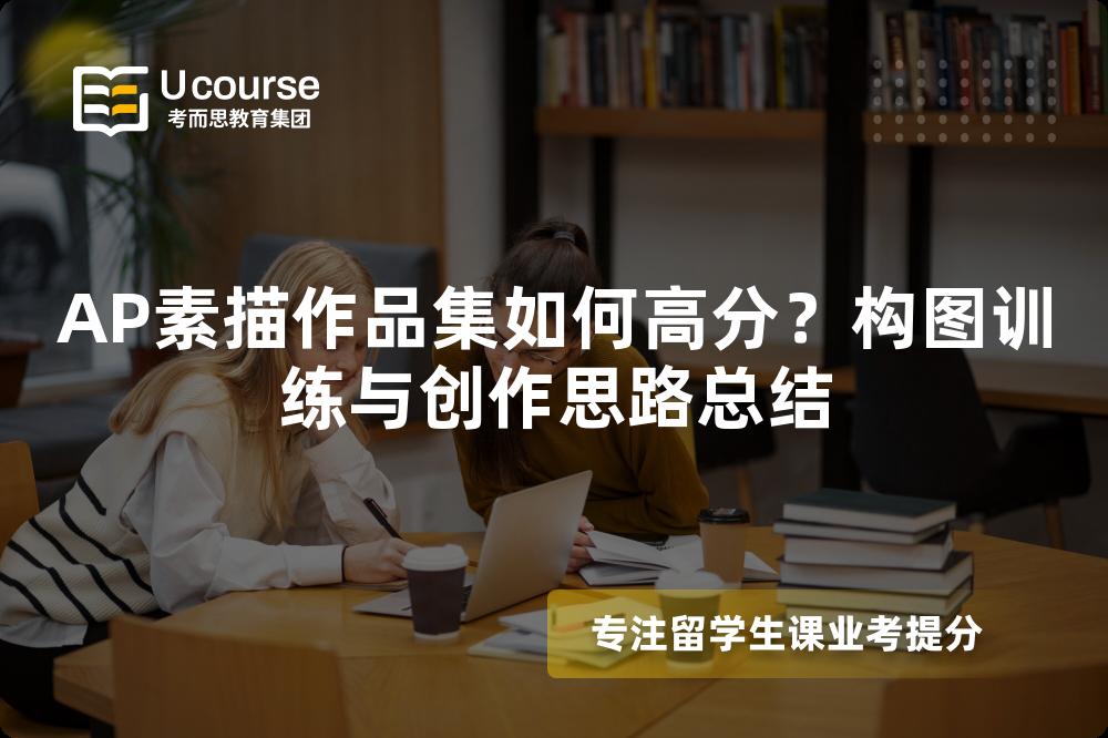 AP素描作品集如何高分？构图训练与创作思路总结