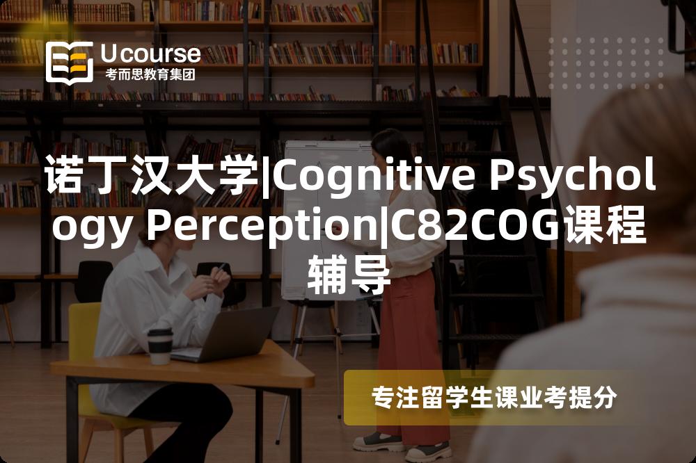 诺丁汉大学|Cognitive Psychology Perception|C82COG课程辅导