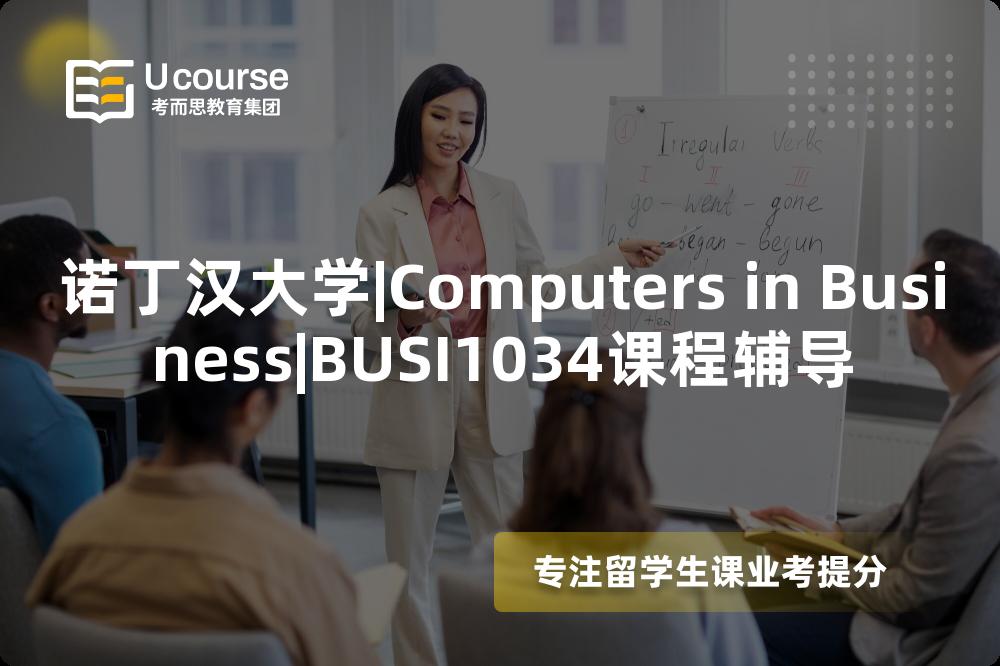 诺丁汉大学|Computers in Business|BUSI1034课程辅导
