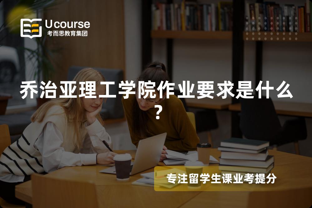 乔治亚理工学院作业要求是什么？