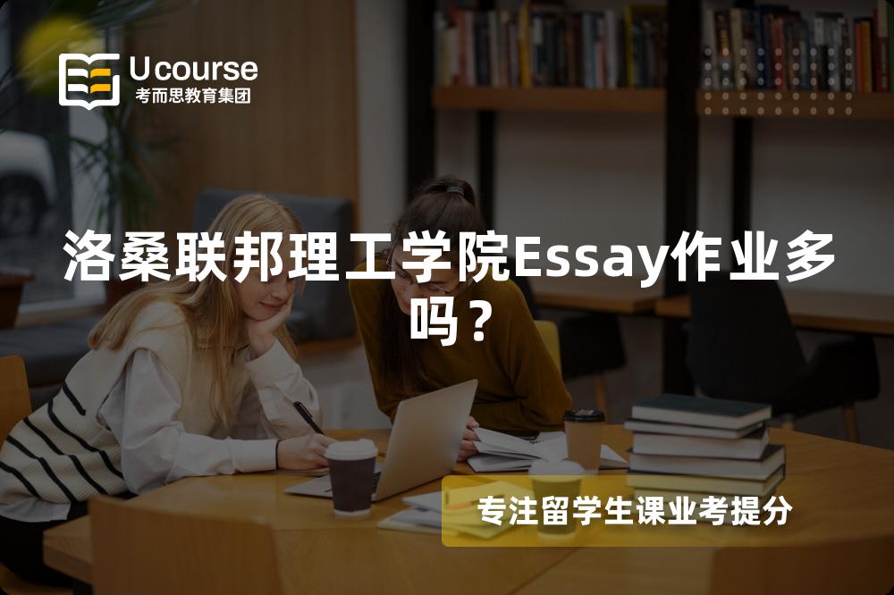 洛桑联邦理工学院Essay作业多吗？