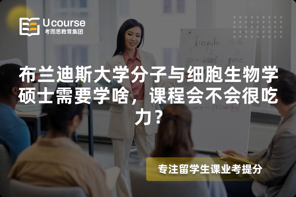 布兰迪斯大学分子与细胞生物学硕士需要学啥,课程会不会很吃力? 布兰迪斯大学分子与细胞生物学硕士需要学啥,课程会不会很吃力?