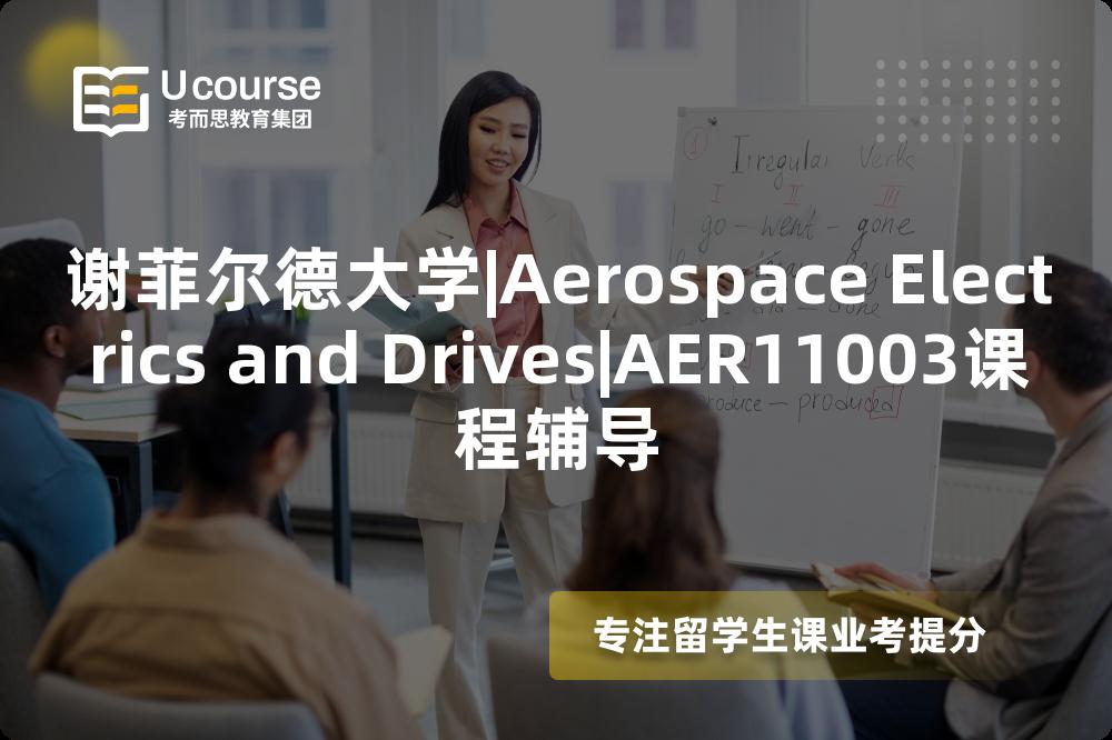 谢菲尔德大学|Aerospace Electrics and Drives|AER11003课程辅导
