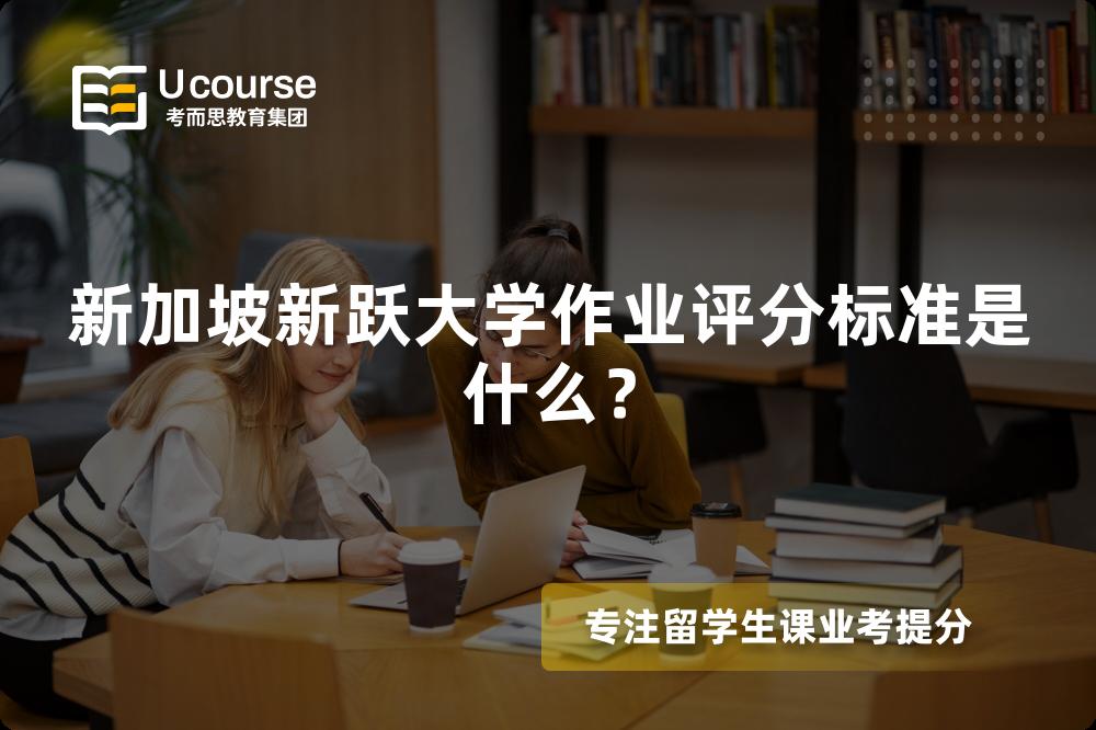 新加坡新跃大学作业评分标准是什么？