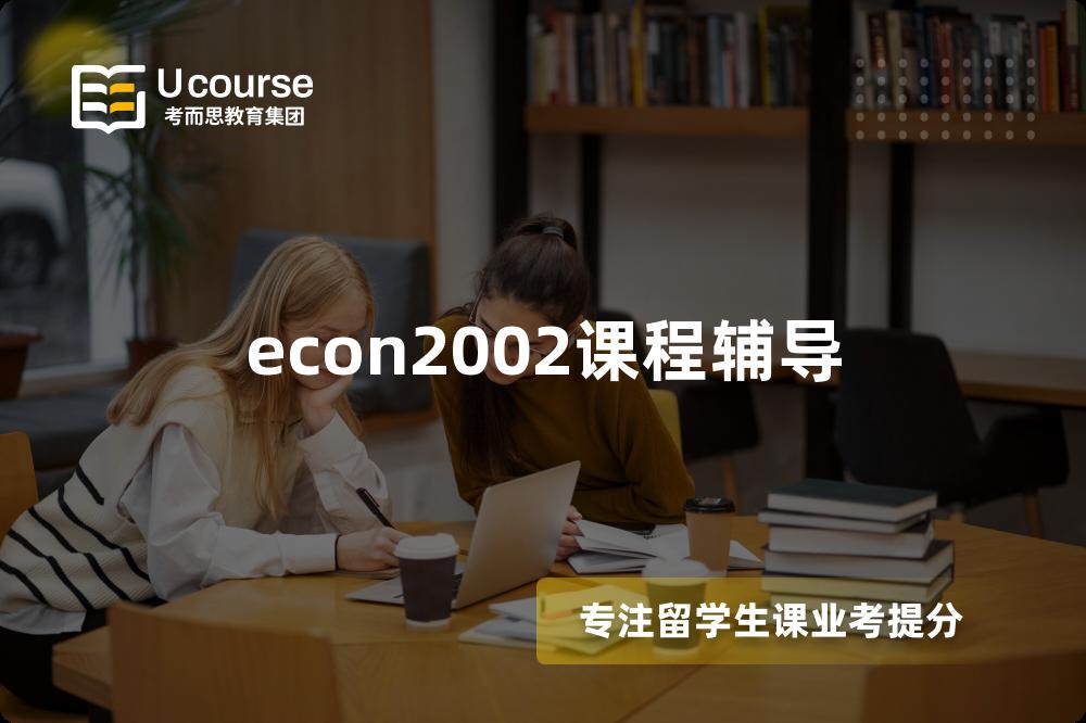 econ2002课程辅导