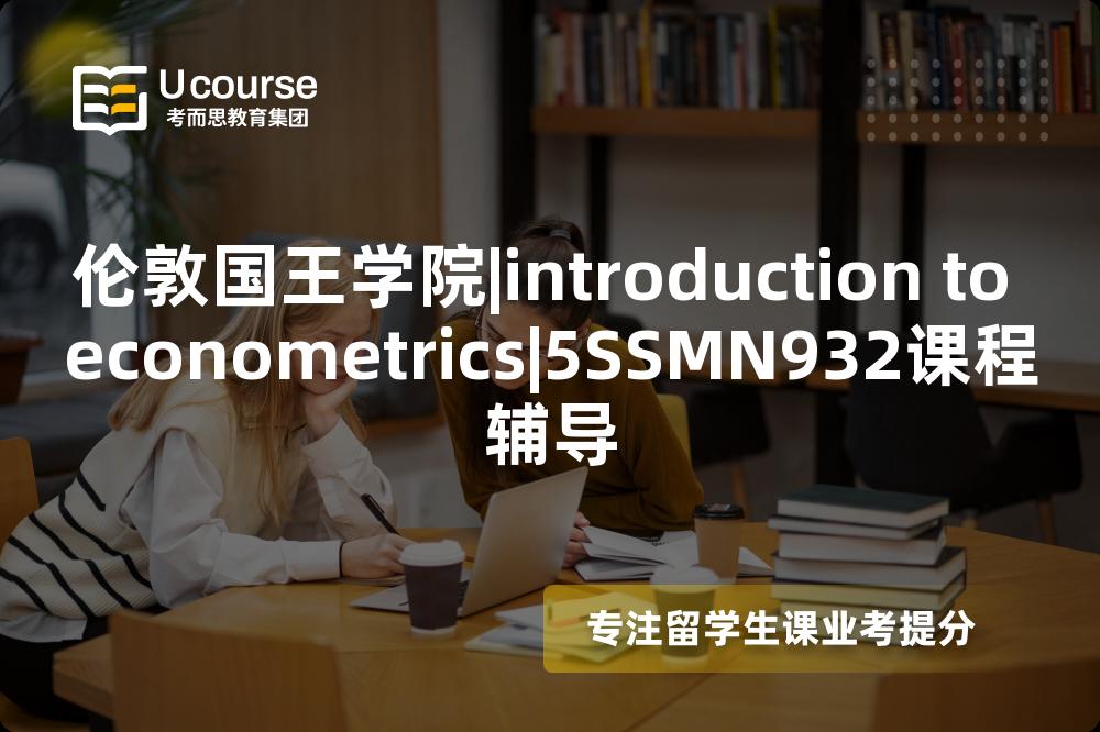 伦敦国王学院|introduction to econometrics|5SSMN932课程辅导
