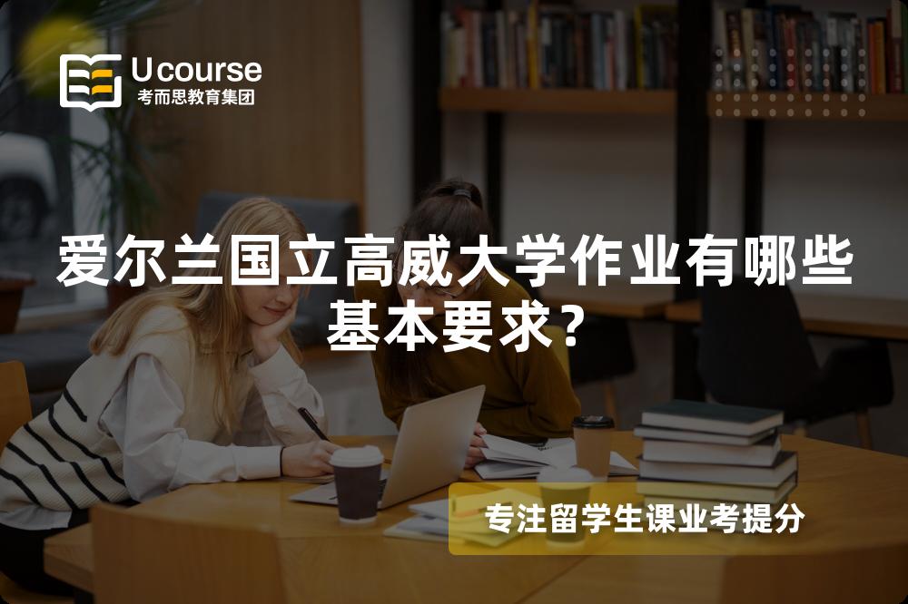 爱尔兰国立高威大学作业有哪些基本要求？