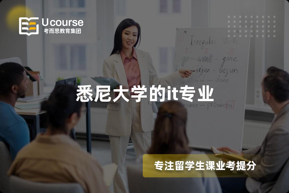 悉尼大学的it专业 悉尼大学的it专业