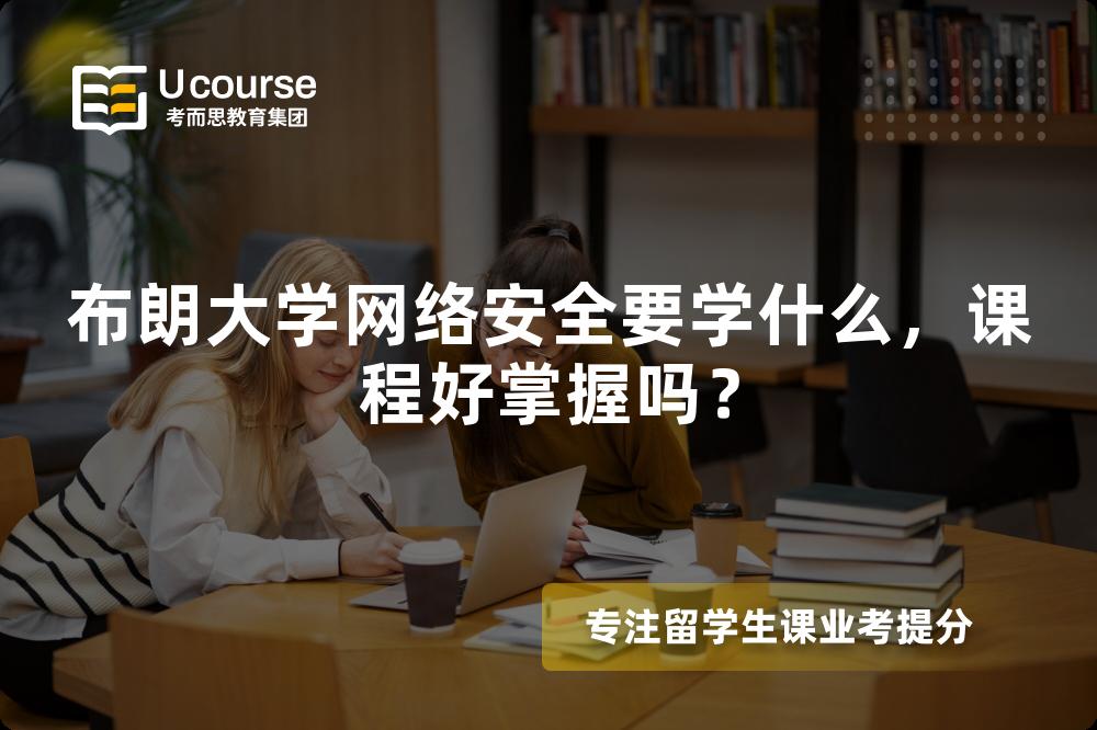 布朗大学网络安全要学什么,课程好掌握吗? 布朗大学网络安全要学什么,课程好掌握吗?